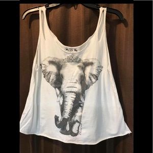 EUC Miss Me tank top
